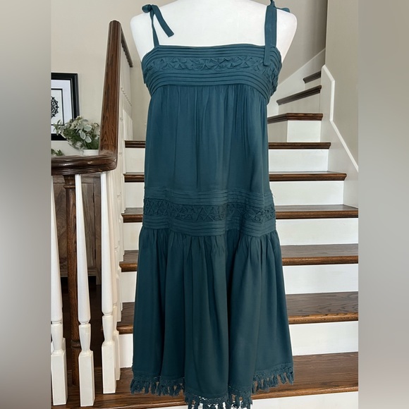 ECU!! ANTHROPOLOGIE- Floreat Senna Dress - Size SMALL - Picture 2 of 9